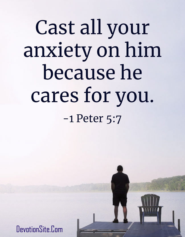 Daily Bible Verse:- 1 Peter 5:7