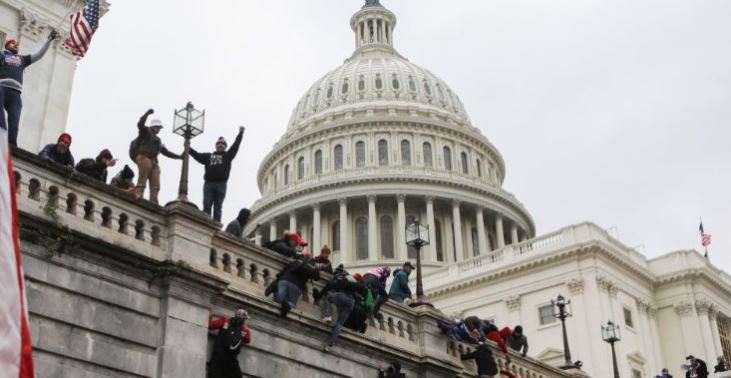 Pro-democracy voices across the board decry violence at US Capitol