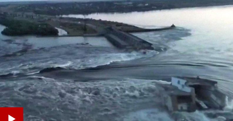 Ukraine war: Evacuation in progress after Russia blew up dam