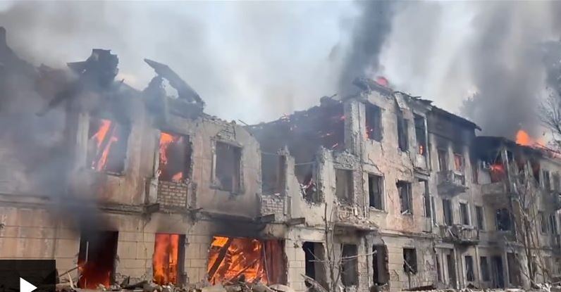 Ukraine war: Hospital destroyed in latest missile attack by Russia