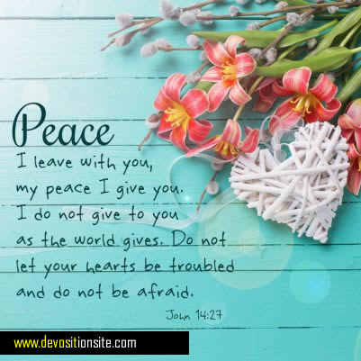 Daily Bible Verse:- Peace of God